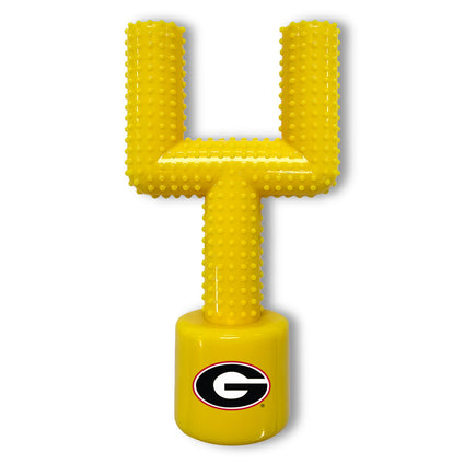 GEORGIA HARD NYLON GOAL POST CHEW TOY