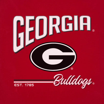 Georgia Bulldogs Bold City Text Tee Shirt