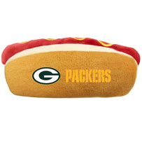 Green Bay Packers Hot Dog Toy