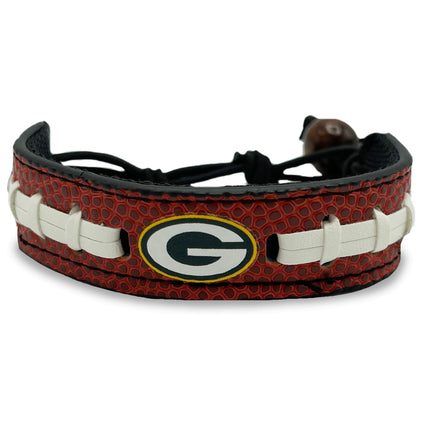 Green Bay Packers Human Pebble Grain Bracelet