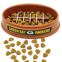 Green Bay Packers Football Slow Feeder Bowl