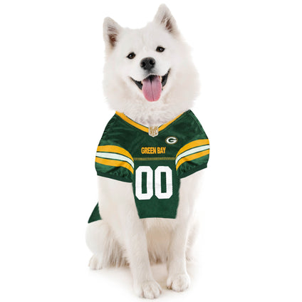 Green Bay Packers Pet Striped Jersey