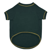 Green Bay Packers Pet Stripe Text Tee Shirt