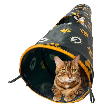 GREEN BAY PACKERS CAT TUNNEL TOY