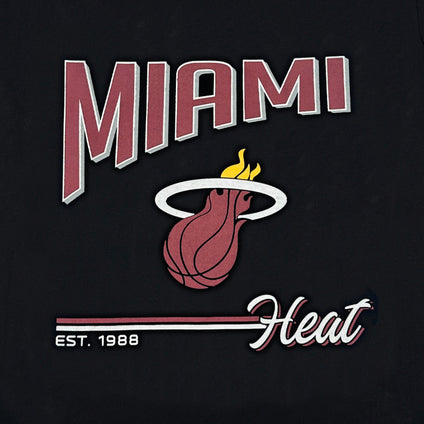 Miami Heat Bold City Text Tee Shirt
