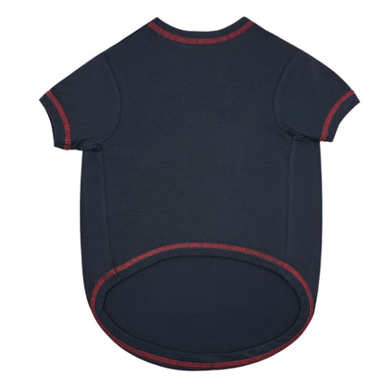 Houston Texans Pet Stripe Text Tee Shirt