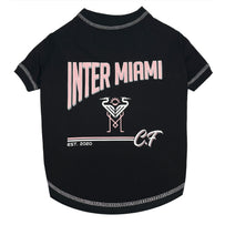 Inter Miami CF Pet Bold City Text Tee Shirt