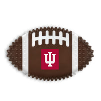 INDIANA HARD NYLON FOOTBALL CHEW TOY