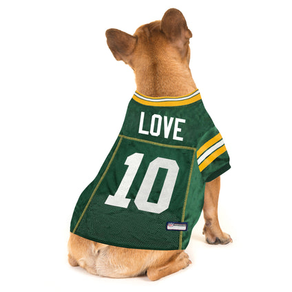 Jordan Love Pet Striped Jersey (Gbp)