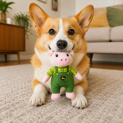 JOHN DEERE PLUSH PIG TOY