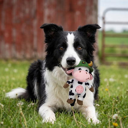 JOHN DEERE PLUSH COW TOY
