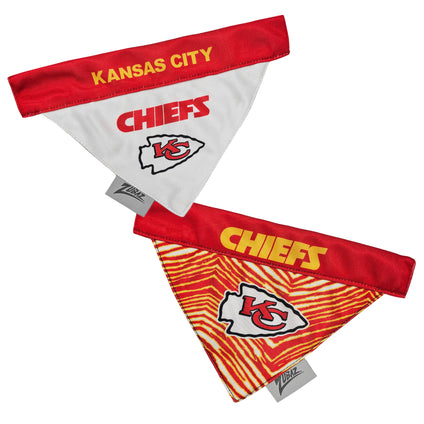 Kansas City Chiefs Zubaz Reversible Bandana