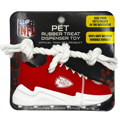 Kansas City Chiefs Sneaker Treat Dispenser Toy