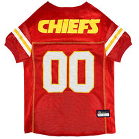 Kansas City Chiefs Pet Striped Jersey