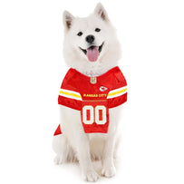 Kansas City Chiefs Pet Striped Jersey