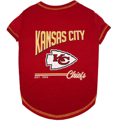Kansas City Chiefs Bold City Text Tee Shirt