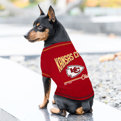 Kansas City Chiefs Bold City Text Tee Shirt