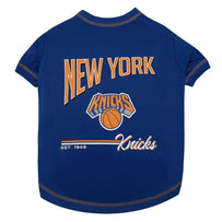 New York Knicks Pet Bold City Text Tee Shirt