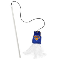 NEW YORK KNICKS TEAM JERSEY WAND WITH CAT NIP