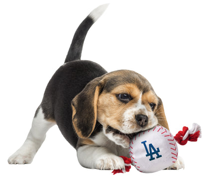 Los Angeles Dodgers Nylon Baseball Rope Toy
