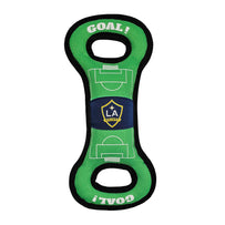 LA GALAXY SOCCER FIELD TUG TOY