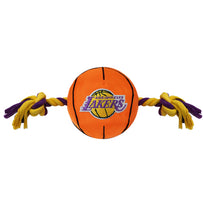 Los Angeles Lakers Nylon Basketball Rope Toy