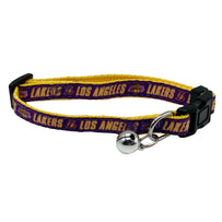 LA Lakers Satin Cat Collar