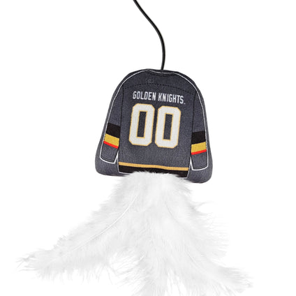 LAS VEGAS GOLDEN KNIGHTS TEAM JERSEY WAND WITH CAT NIP