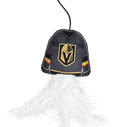 LAS VEGAS GOLDEN KNIGHTS TEAM JERSEY WAND WITH CAT NIP