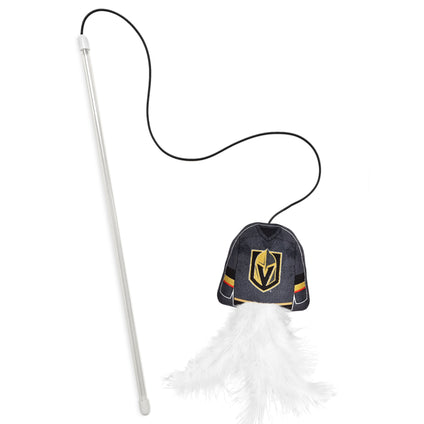 LAS VEGAS GOLDEN KNIGHTS TEAM JERSEY WAND WITH CAT NIP