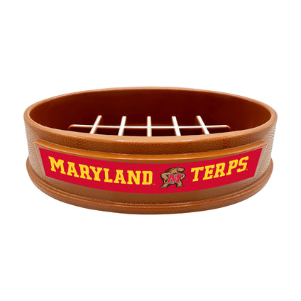 Maryland Football Slow Feeder Bowl