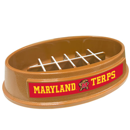 Maryland Football Slow Feeder Bowl