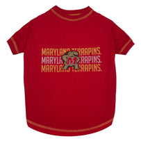 Maryland Stripe Text Tee Shirt