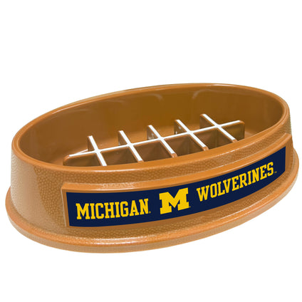 Michigan Football Slow Feeder Bowl