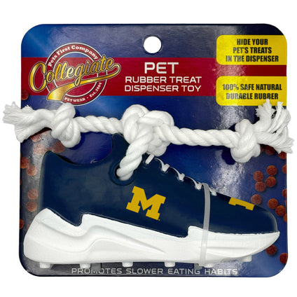 Michigan Wolverines Sneaker Treat Dispenser Toy