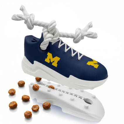 Michigan Wolverines Sneaker Treat Dispenser Toy