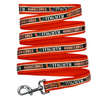 U Of Miami Satin Leash