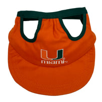 U Of Miami Pet Cap