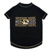 Missouri Stripe Text Tee Shirt