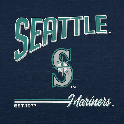 Seattle Mariners Bold City Text Tee Shirt