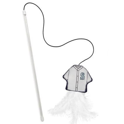 SEATTLE MARINERS TEAM JERSEY WAND WITH CAT NIP