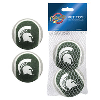 Michigan State 2pc Tennis Balls