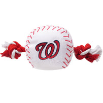 Washington Nationals Nylon Baseball Rope Toy