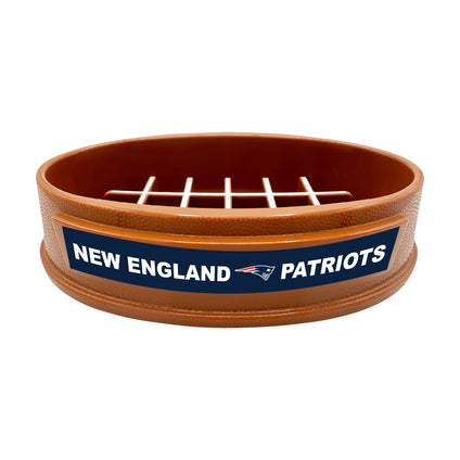New England Patriots Football Slow Feeder Bowl