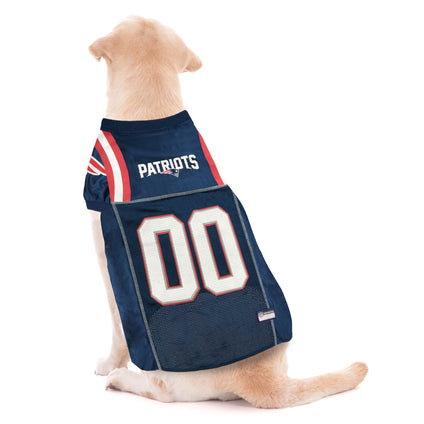 New England Patriots Pet Striped Jersey