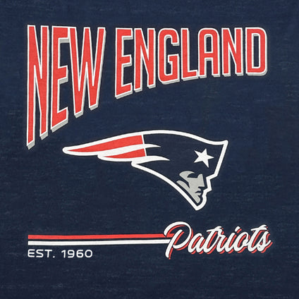 New England Patriots Bold City Text Tee Shirt