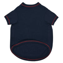 New England Patriots Stripe Text Tee Shirt
