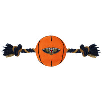 New Orleans Pelicans Nylon Basketball Rope Toy