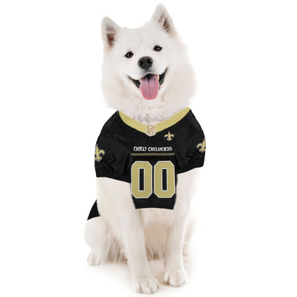 New Orleans Saints Pet Striped Jersey