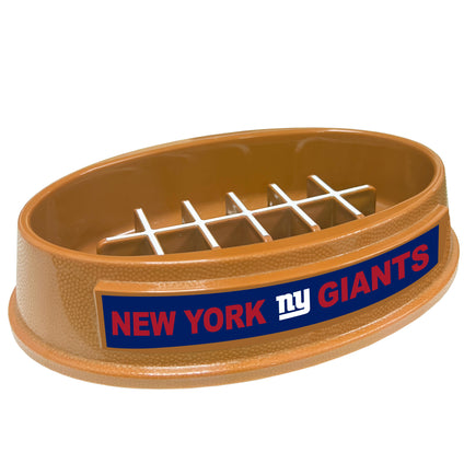 New York Giants Football Slow Feeder Bowl